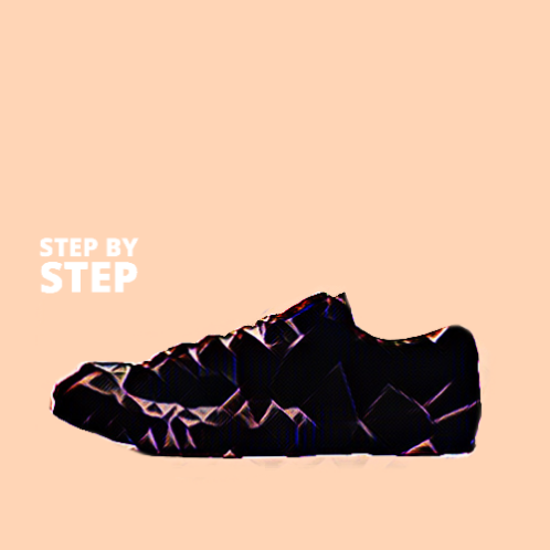 Step by step sneakers